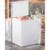 Large Chest Freezer,  7 Level Adjustable Temperature, Deep Freezer with Removable Storage Basket with Top Open Door,White 2