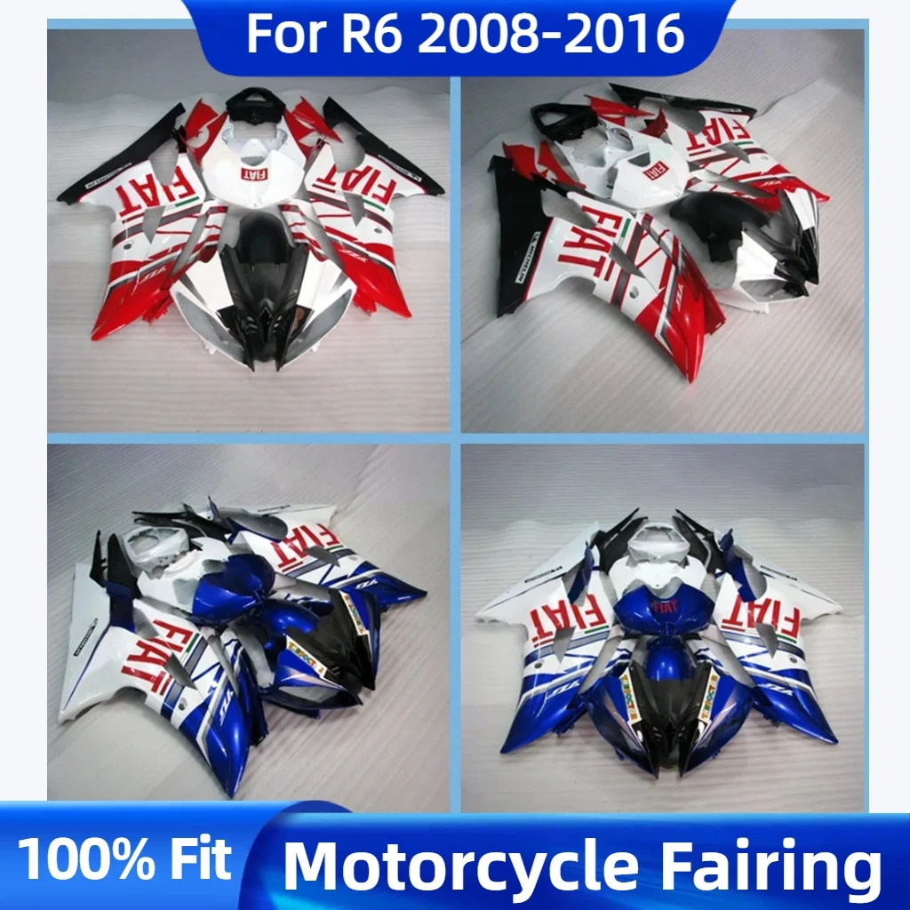 

Новый комплект обтекателей для мотоцикла ABS для YZF R6 2008 2009 2010 2011 2012 2013 2014 2016