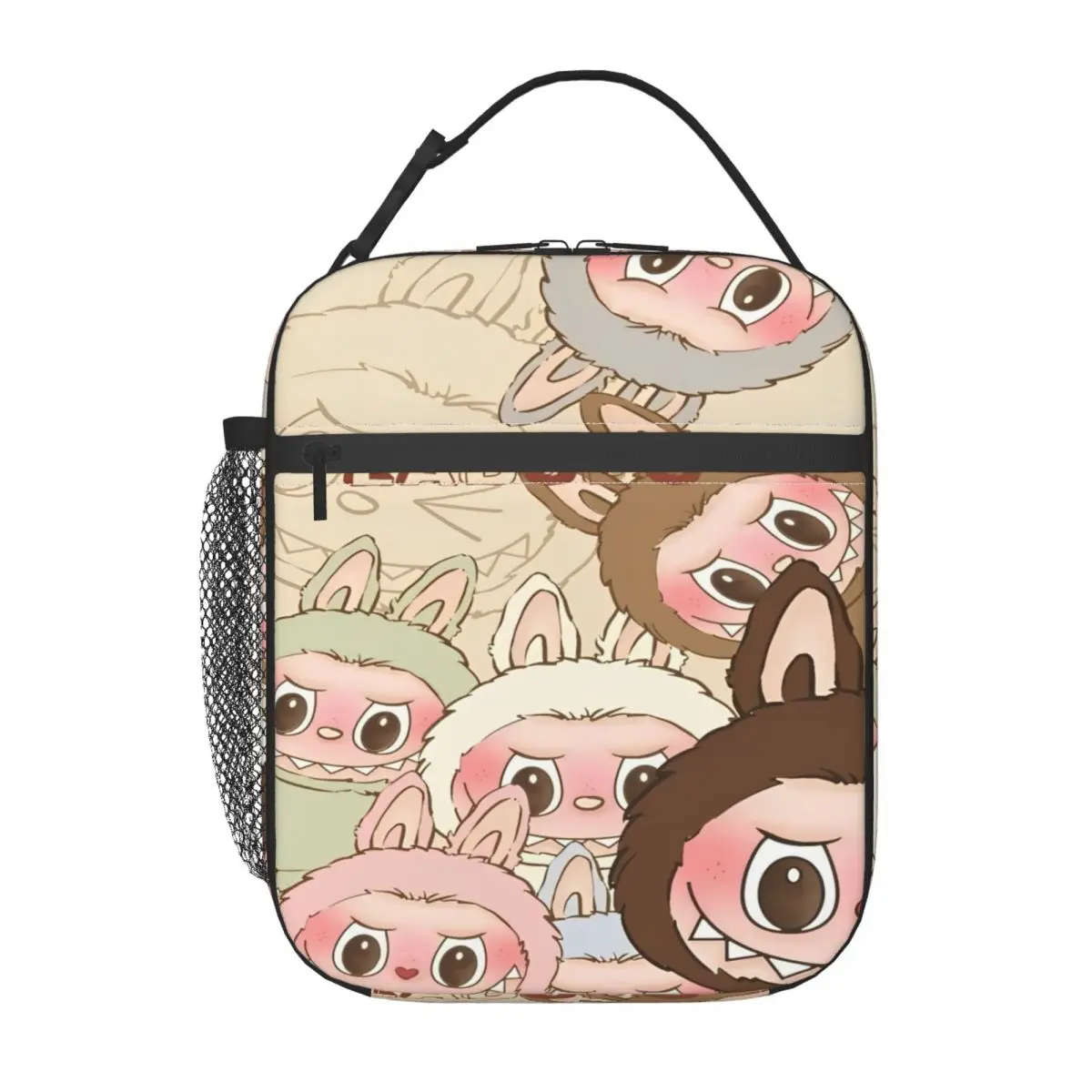 Labubu Accessories Insulated Lunch Bags For Outdoor Food Container Portable Cooler Thermal Lunch Boxes