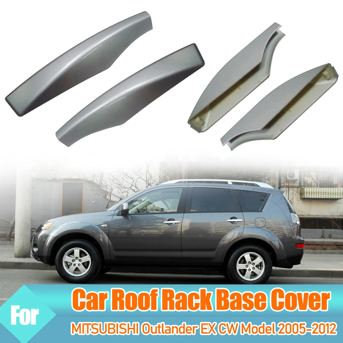 

Крышка багажника на крышу для MITSUBISHI Outlander EX модель CW 2005-2012, передняя, задняя, LH RH, сменная крышка багажника на крышу