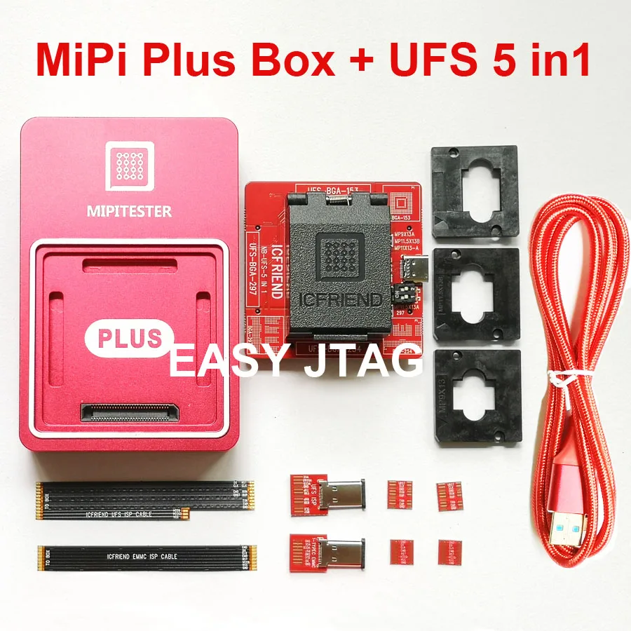 오리지널 MIPI PLUS 박스 + ISP + NB UFS 5 in 1 (254/153/297) 소켓 어댑터