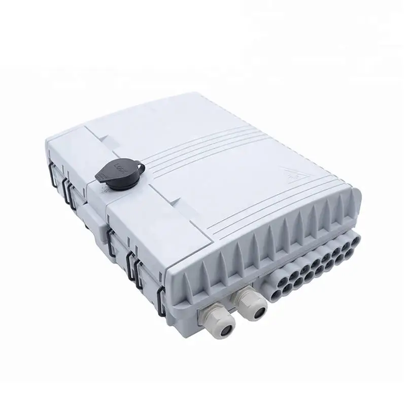 FTTH 16 Core Waterproof Cable Fiber Optic Distribution/Terminal Box outdoor 16port water joint fiber optic splice box