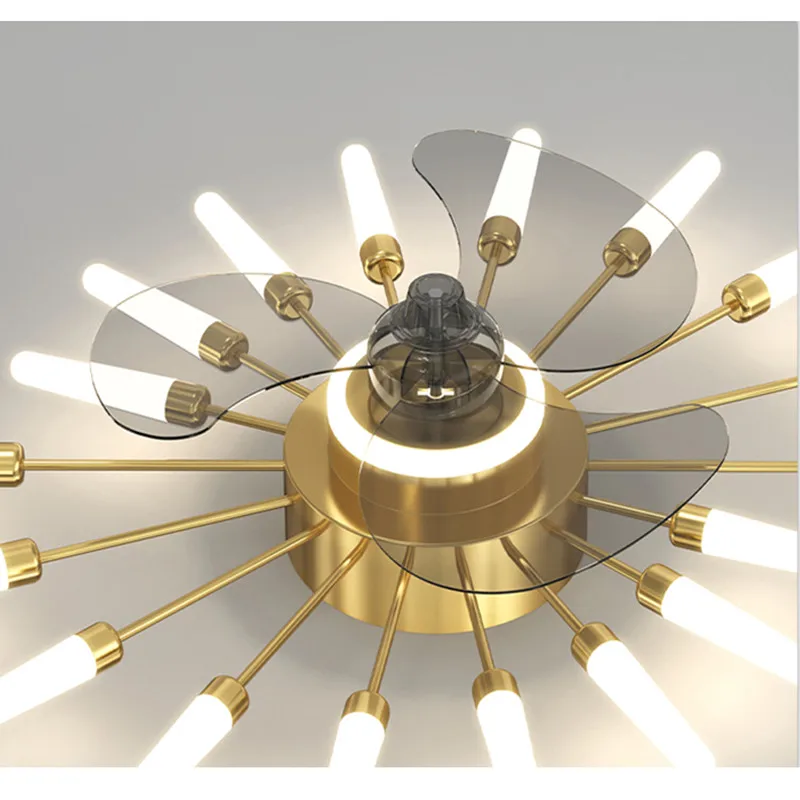 LED Ceiling Fan Lights Indoor For Dining Living Kids Bedroom Ceiling Fan LED Fan Light LED Ceiling Lights