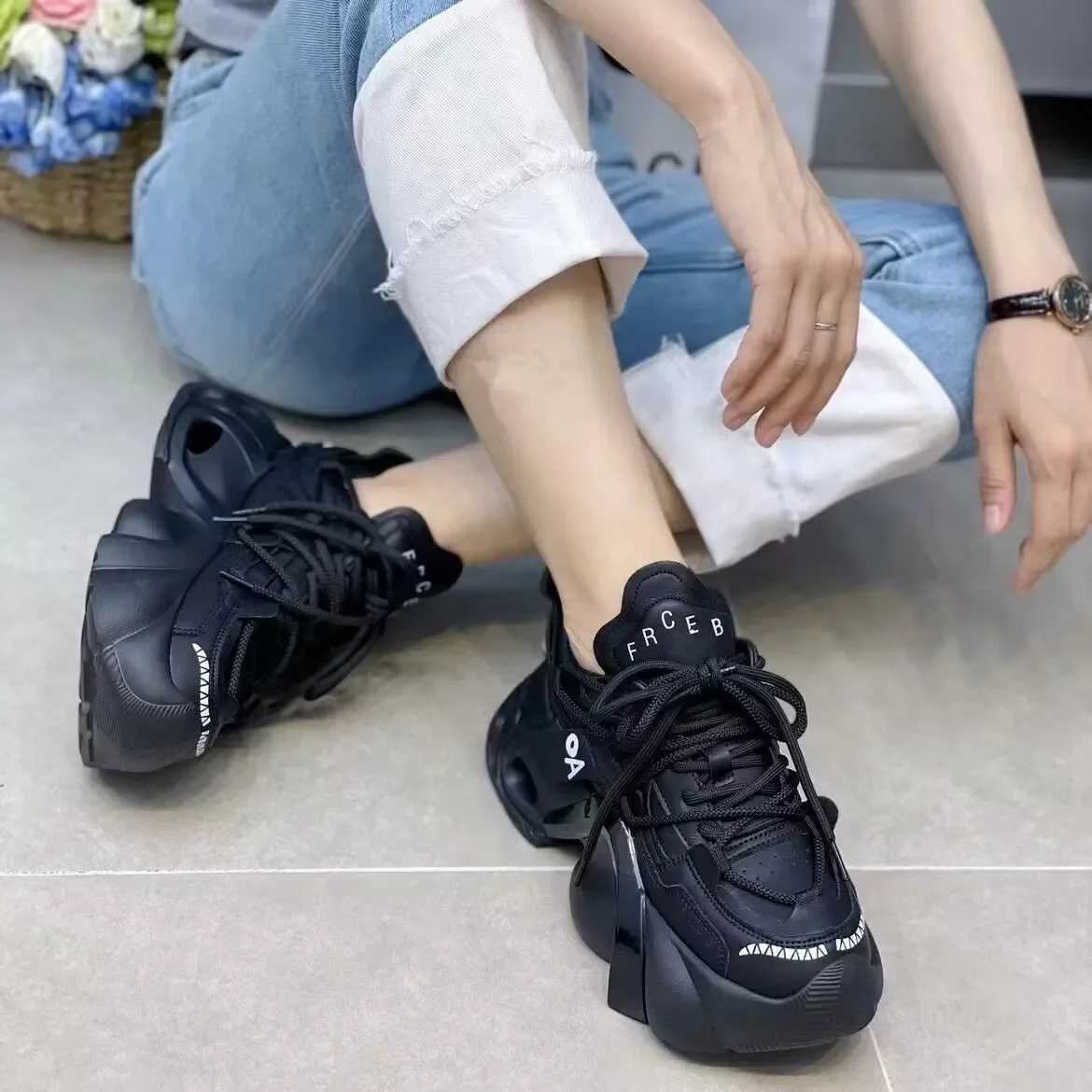 Women Sneakers Platform Shoes Breathable Durable Fashion Casual Sport Shoes Ladies Outdoor Running Walking Shoe Zapatillas Mujer