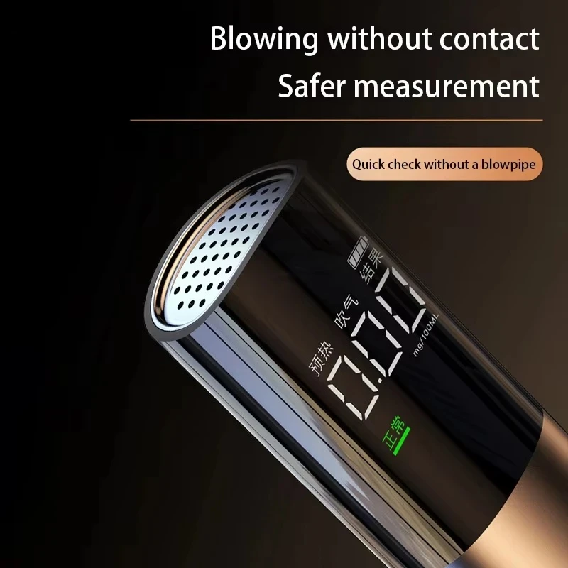 NEW Convenient Automatic Alcohol Tester Electronic Breathalyzer LED Display Portable Rechargeable Non-Contact Alcohol Test Tools