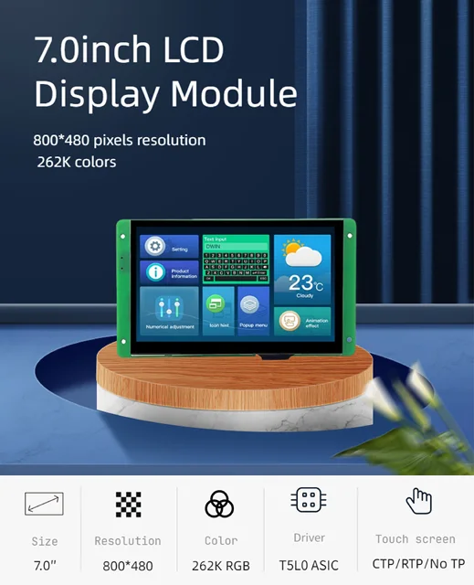 7 Pouces Raspberry Pi Écran 800X480 Hdmi Moniteur Portable Ips Écran 7 Pouces Raspberry Pi Écran 800X480 Hdmi Moniteur Portable Ips Écran