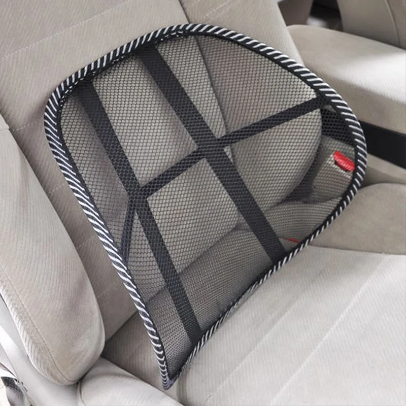 Chair Back Support Massage Cushion Mesh Relief Lumbar Brace Car Truck  Office Home Cushion Seat Chair Lumbar Back Support Chair - AliExpress