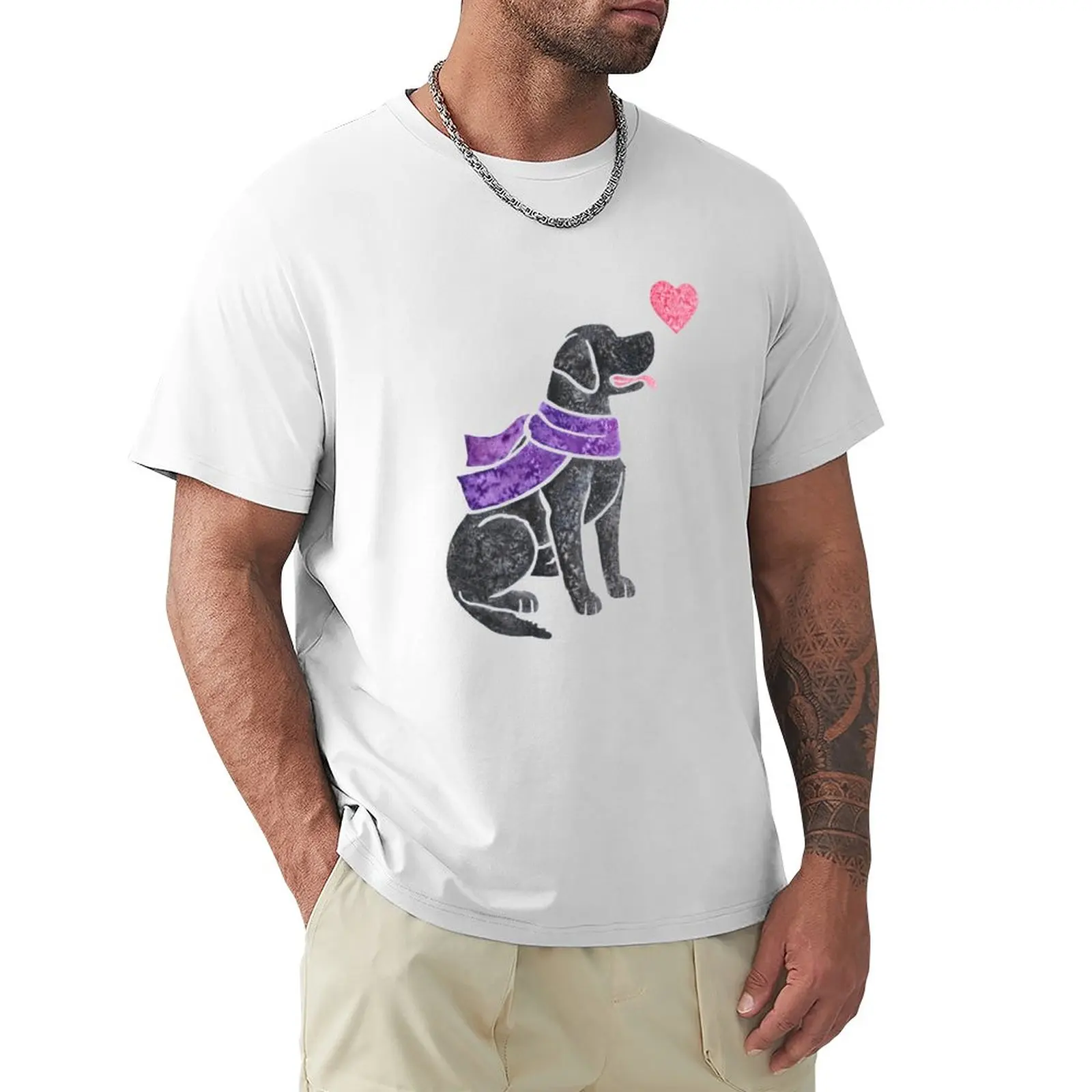 

Watercolour Labrador T-Shirt sublime summer top Blouse workout shirts for men