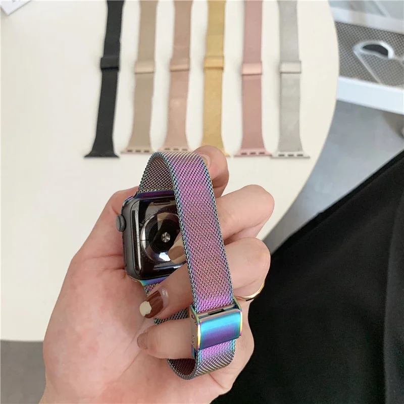 Elegant Milanese Loop Watch Band - Slim Stainless Steel Bracelet