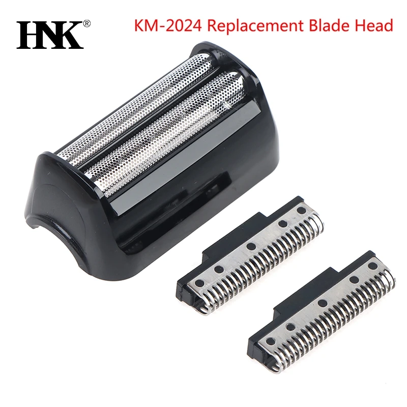 

1Set Razor Blade Shaver Head For Mens Electric Shaver KM-2024 Razor Mesh Blade Net Original Replacement Beard Shaving Parts
