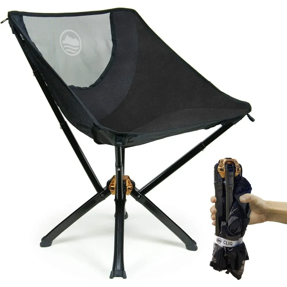 Portable Chair - Lightweight Folding Chair for Camping - Supports 300 Lbs - Perfect for Outdoor Adventures, folding chair