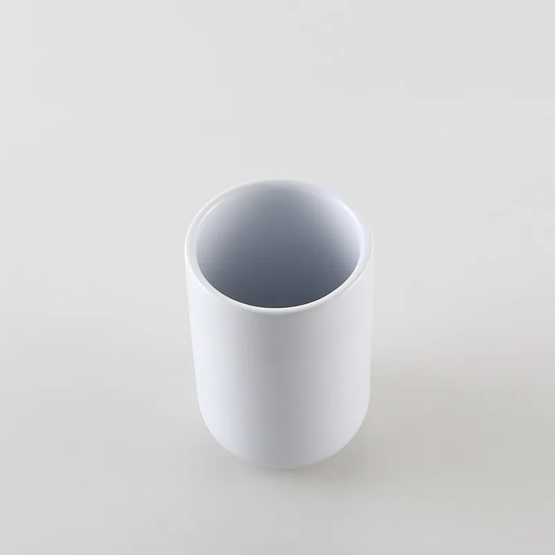 Description Picture 2 of itemToilet Brush Retainer Cleaning Household Bathroom Supplies Ceramic Long Handle Non-punching