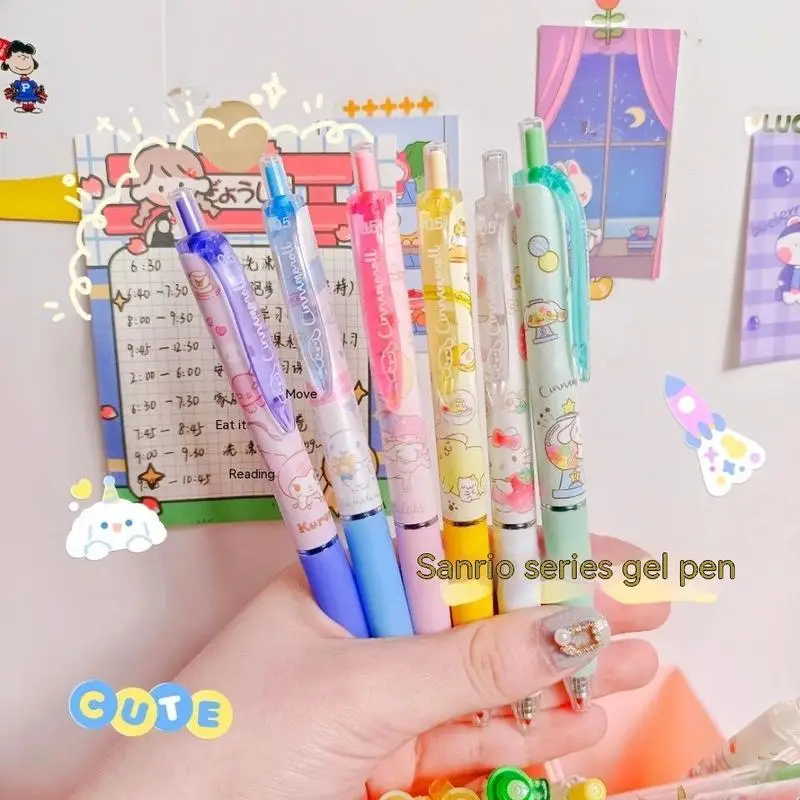 

Sanliou limited pen press neutral pen ins high beauty girlfriends pen cute 0.5 bullet head fairy gas signature pen