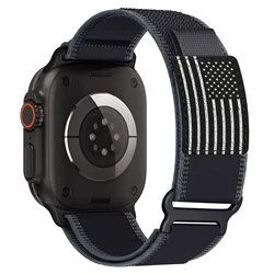 Adventure Sport Loop Strap for Smartwatch - Trail - Ready and Breathable Design (Charcoal A)