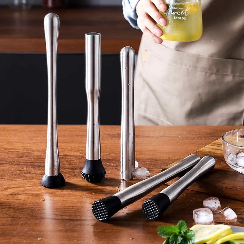 Bar Tools 1pc Stainless Steel Fruit Crusher For Home