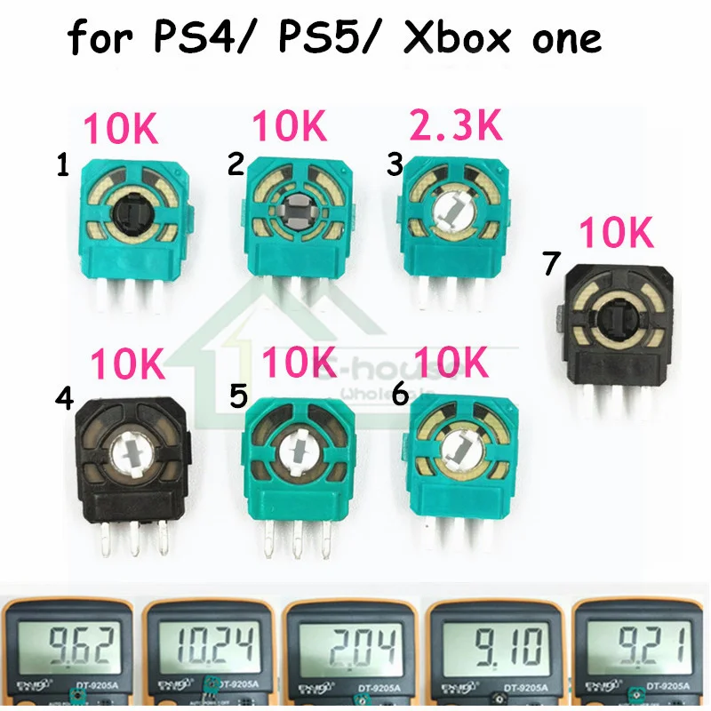JH-D202X-R2 5K 10K Joystick Potentiometer 3D Analog 3 pin Joystick for PS4 NEW 