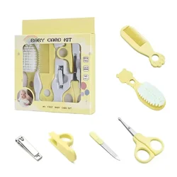 Complete Baby Grooming Kit - BPA Free with Cute Design (YELLOW)