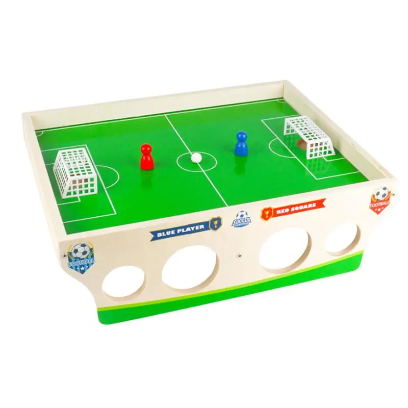 Soccer Table Game Magnetic Football Game Wooden Educational Soccer Toys Competition for Kids Boys Girls Preschool Learning