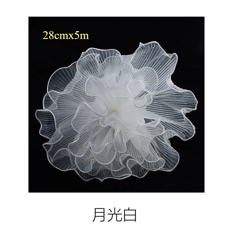 Flower Wrapping Paper Wave Yarn Florist Bouquet Packaging Lace Gift Packaging Supplies Mesh Florist Bouquet