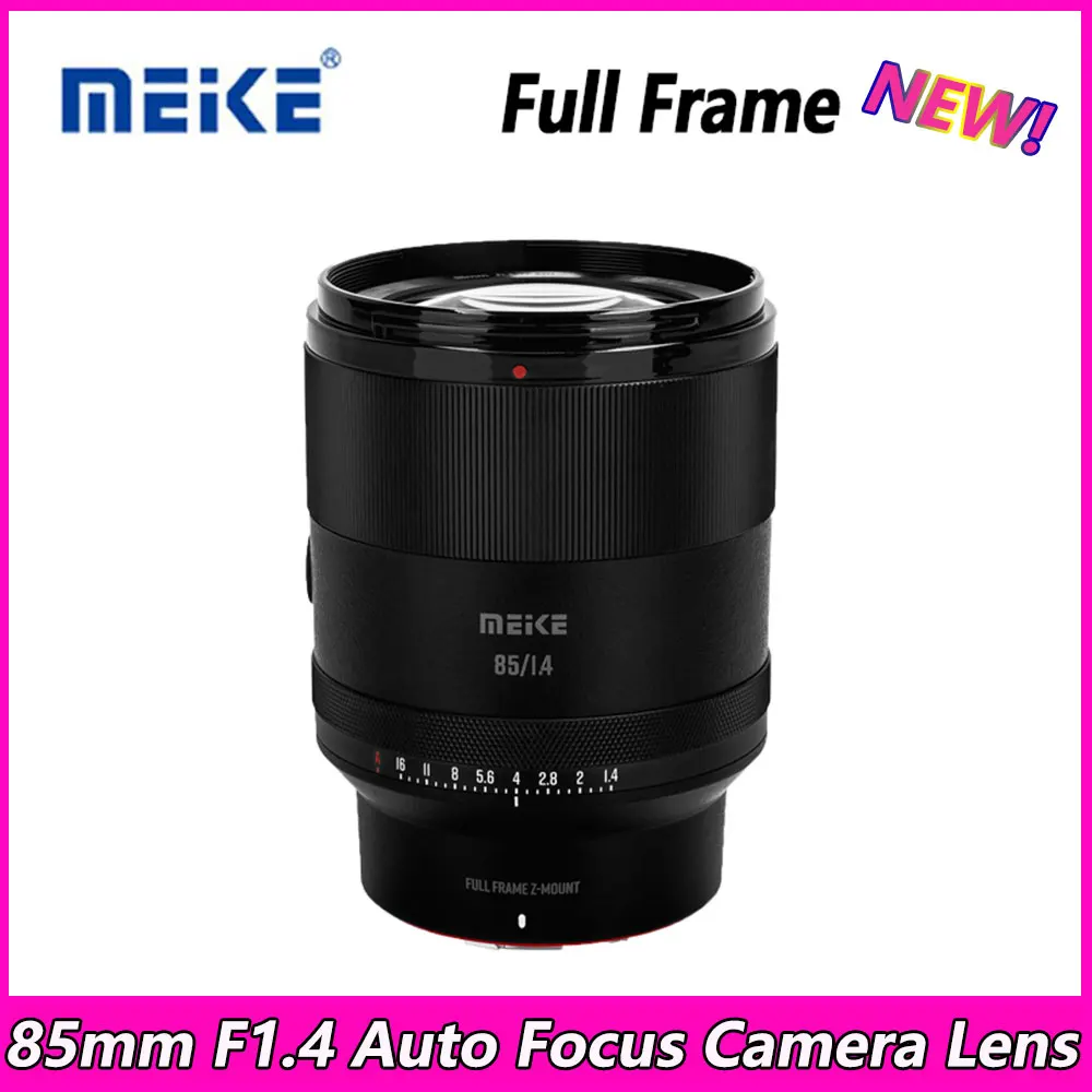 MEKE 풀 프레임 자동 초점 렌즈,  E 니콘 Z 마운트 카메라용,  NEX 시리즈 카메라용, F1.4, 85mm