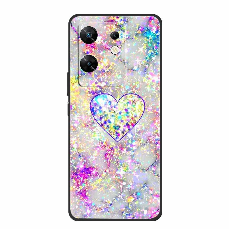 Sleek Black Silicone Shockproof Phone Case - Soft, Durable Back Cover for Enhanced Protection (6.78)