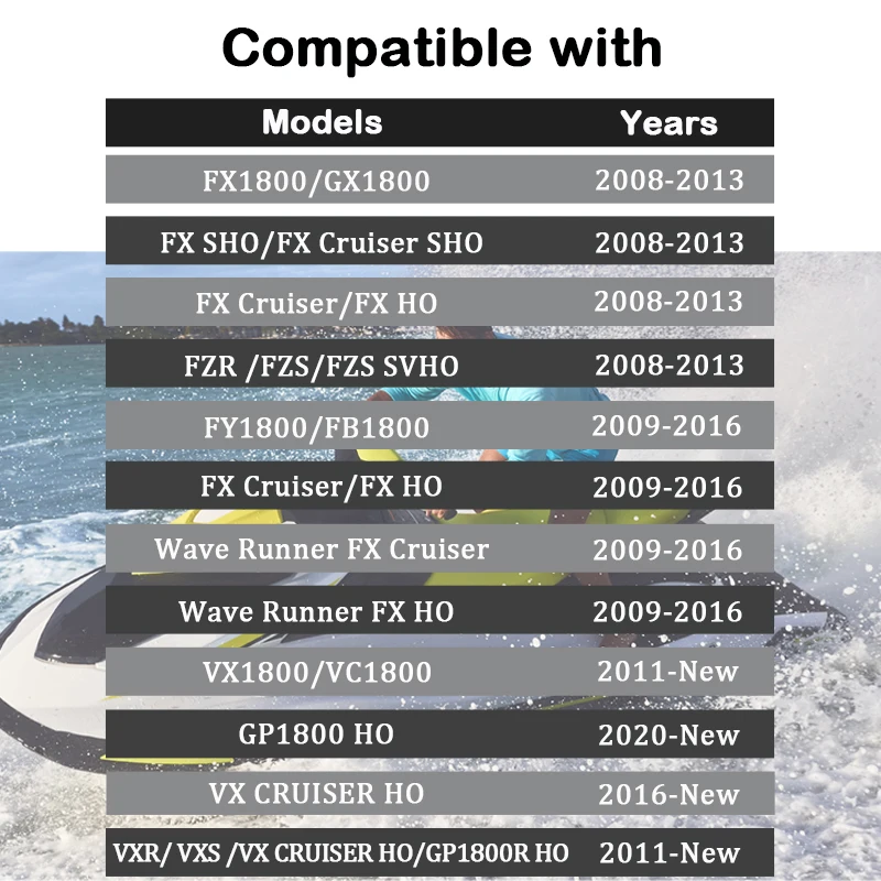 YS-CD-13/19 Jet Ski Impeller For Yamaha FY1800/FB1800 Wave Runner FX Cruiser VX CRUISER HO FZR /FZS/FZS SVHO 155mm 3 Blades