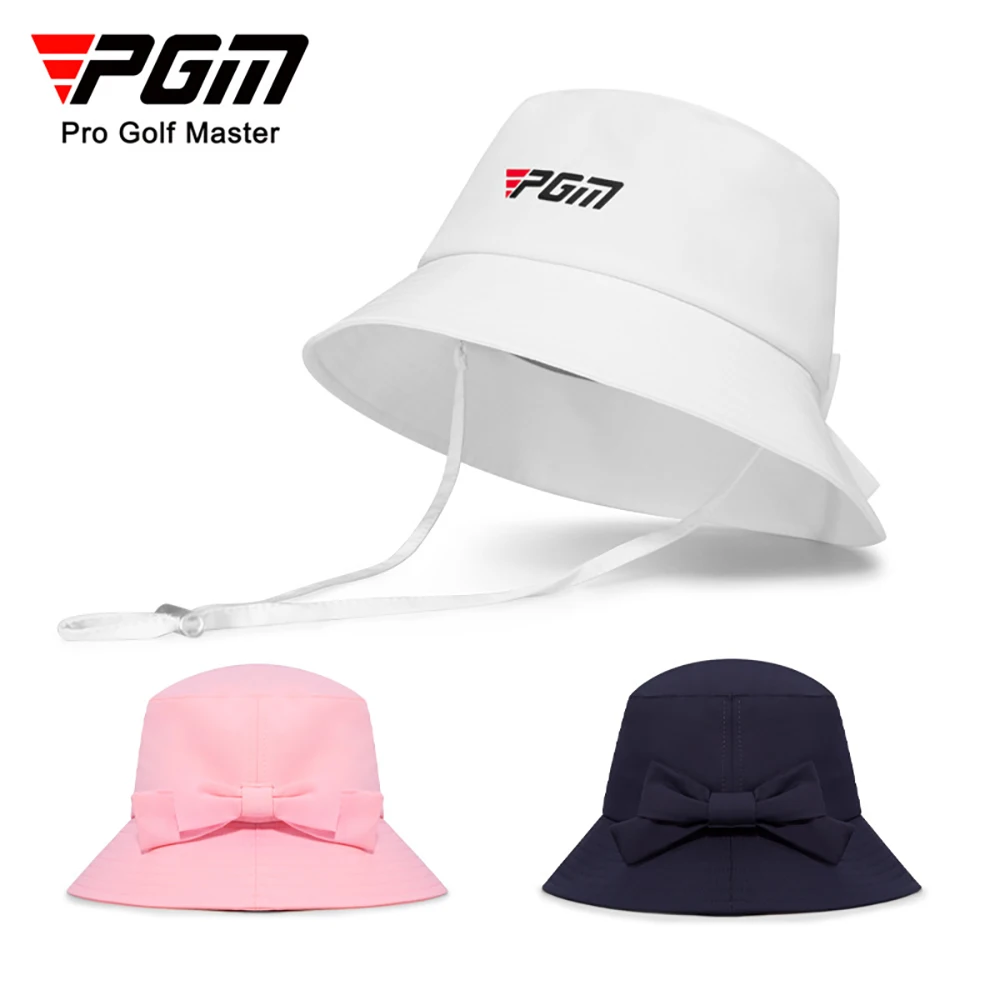 

PGM Golf Fisherman Hat Women Shade Cap Summer Outdoor Sunscreen Ball Hat Breathable MZ051