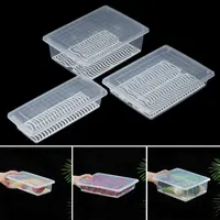 Vegetable Meat Kitchen Supplies Keep fresh Refrigerator Organizer Drain Storage Box Drainage Container Freezing Food 1