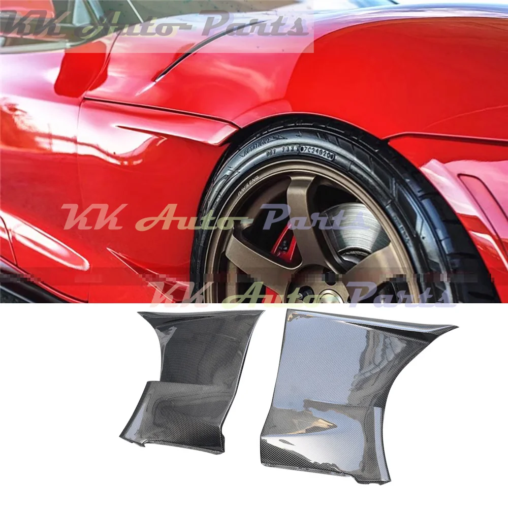 

Carbon Fiber Side Fender Air Intake Vent Flares Spiltter For TOYOTA SUPRA A90 A91 2021UP Car Styling