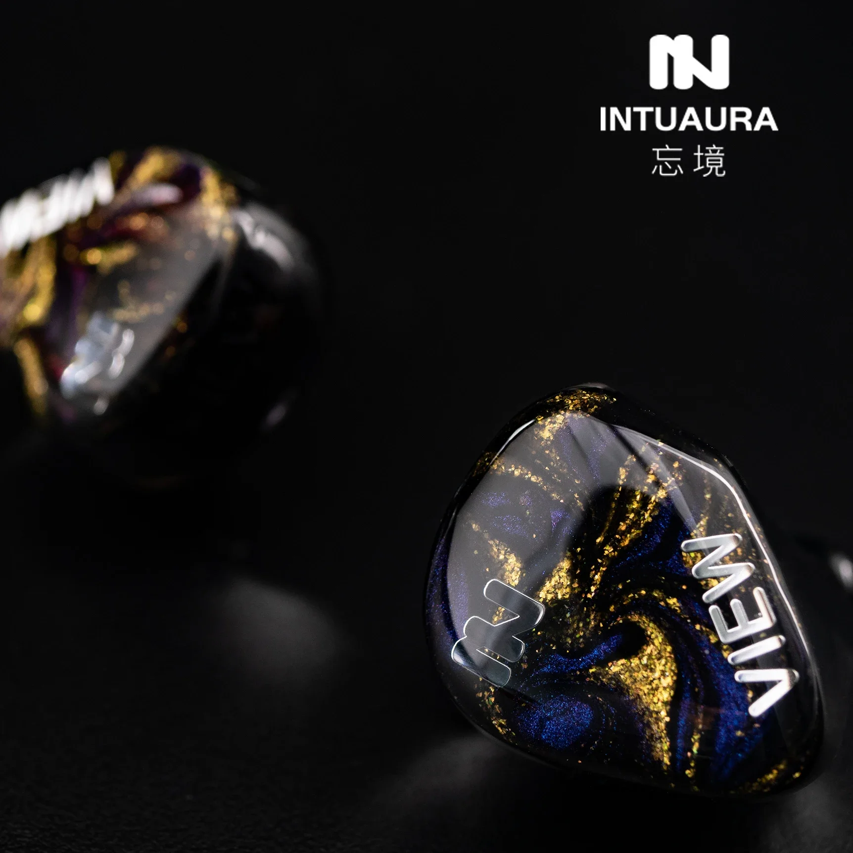 INTUAURA 스플렌더 II 하이파이 이어폰 유선 이어버드, 광대역 1DD IEM 인이어 모니터, 3.5mm/4.4mm 고순도 케이블, 선주문