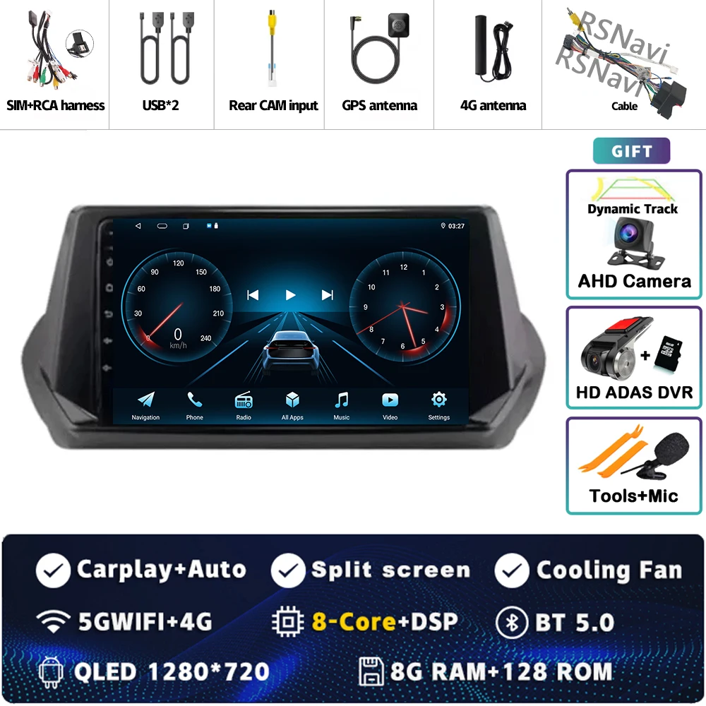 8G-128G CAM DVR