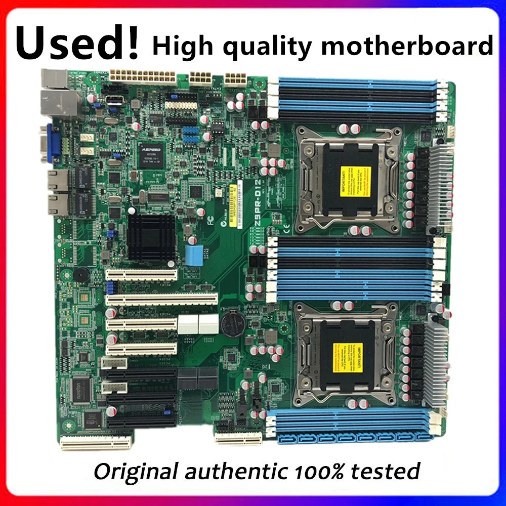 Per Il Z9Pr-D12 Usato Originale Per La Scheda Madre Intel X79 Socket Lga 2011 Ddr3 Scheda Madre Lga2011