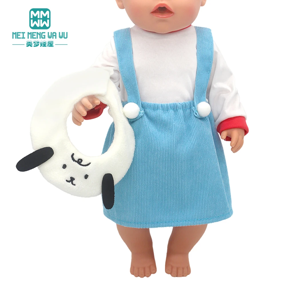Toys Doll clothes 43cm New born doll American doll accessories Fashion jackets, jeans, shoes gift