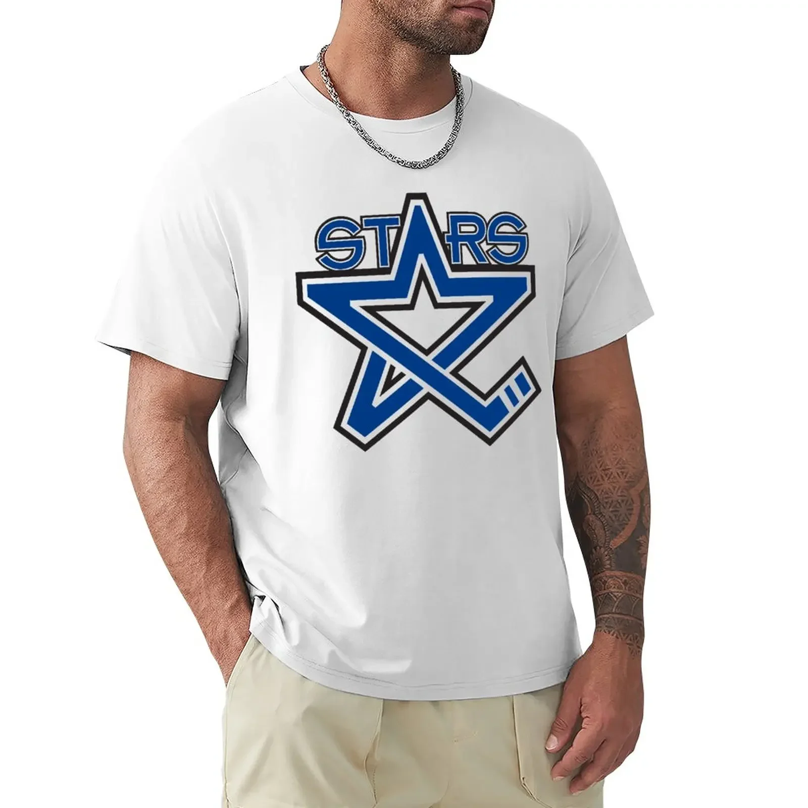 

Футболка Lincoln Stars Мужская хлопковая, индивидуальный дизайн, большие размеры, футболка с рисунком аниме, одежда черного цвета