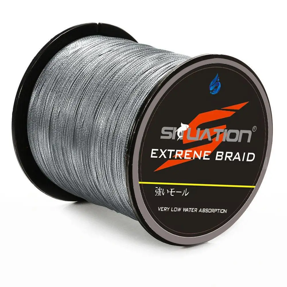 

500m PE Fishing Line 4 Strands Abrasion-resistant Braided Line Fishing Tackle Tools For Saltwater Freshwater