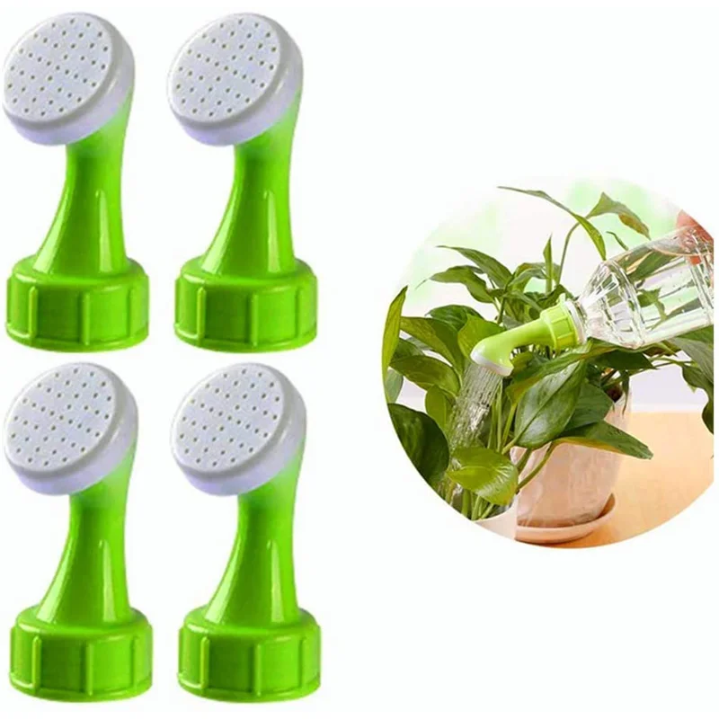 2Pcs/Bag Bottle Cap Sprinkler PVC Plastic Garden Spray Waterer Sprinkler Plant Watering Nozzle Tool Little Nozzle Head bottle cap sprinkler