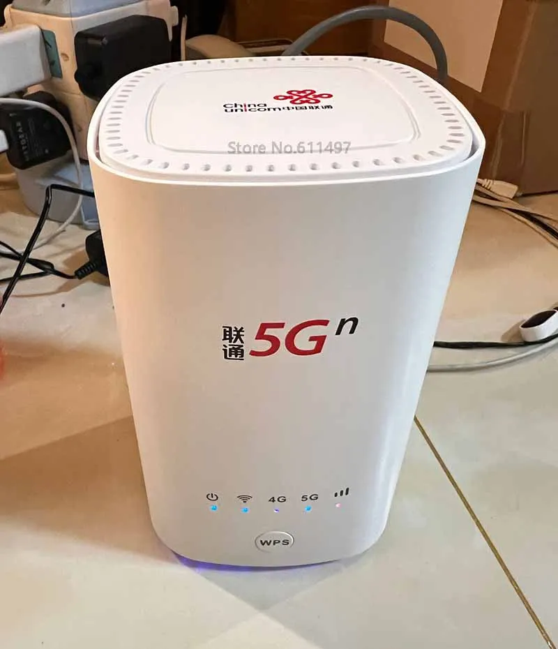 NEW Unlock China Unicom VN007+ 5G CPE Wireless Router NSA SA 2.3Gbps Sim Slot Router Mesh wifi 5g CPE Modem Wireless High-power