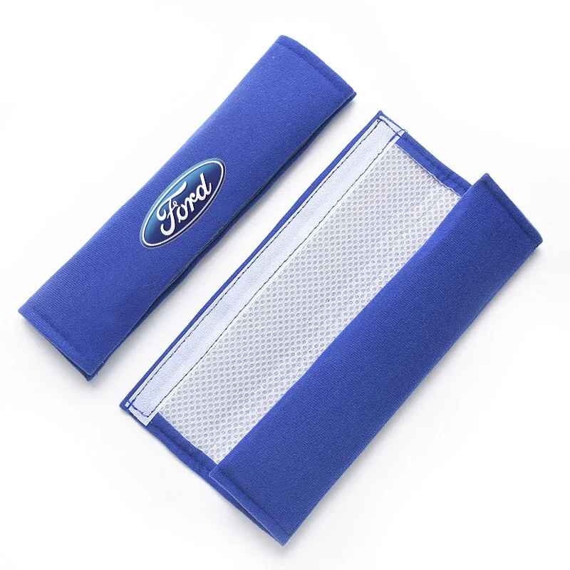 Seat Belt Covers Seat Belt Protection Seat Belt Protector Car Seat Belt Accessory 2Pcs Car Seat Belt Cover Adjustable Plush Car Safety Belt Cover for Ford focus MK5 Fiesta ESCORT EcoSport Ranger Fusion Mondeo