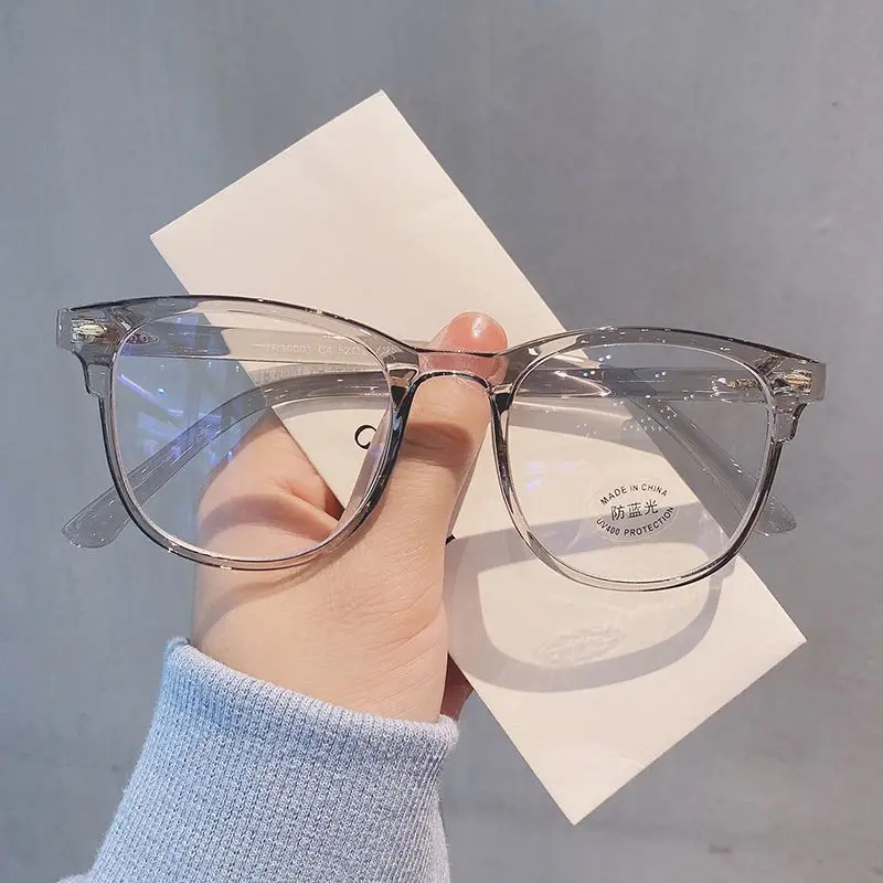 blue light reading glasses Bluelight Glasses Women Computer Men Eyeglasses Vintage Optical Plain Frame Gaming Spectacles Bluelight Women Men Pink blue light glasses women Blue Light Blocking Glasses