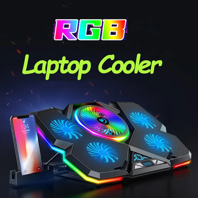 Refroidisseur d'ordinateur portable Pad de refroidissement pour ordinateur  portable Notebook Gaming Cooler Stand avec Ports USB - AliExpress