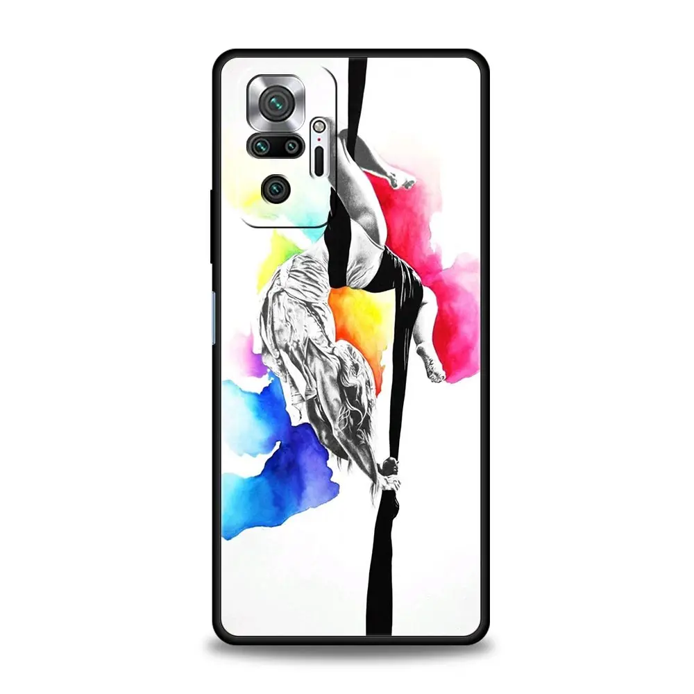 Gymnastics Watercolor Soft TPU Phone Case