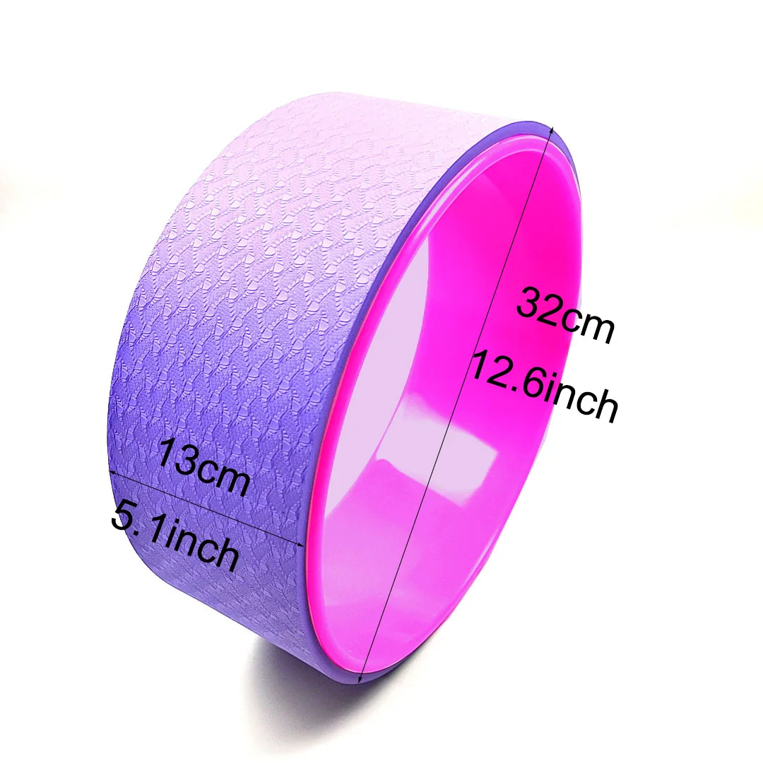 Yoga Wheel Roller for Back Pain Relief Back Roller Stretching Device Cracking for Spine Stretching Yoga Roller