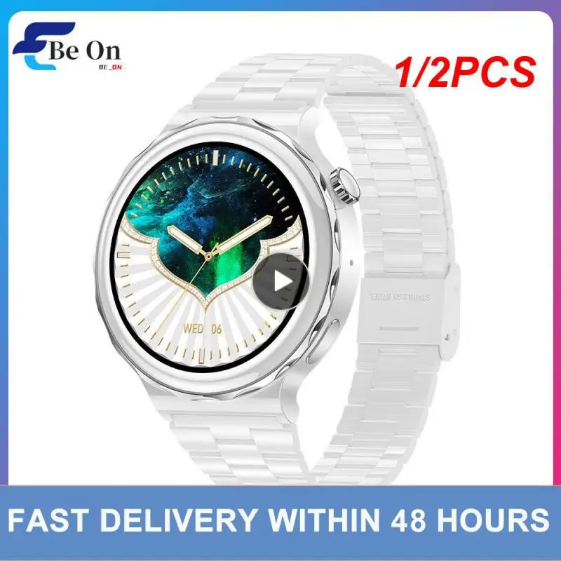 

1/2PCS Call Smart Watch 2023 Wireless Charging Watches 390*390 Resolution Women Fitness Bracelet Custom Watch Face