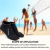 3mm Neoprene Socks Beach Volleyball Diving Swimming Surfing Snorkeling Kayaking Rafting Water Booties, Flatlock Stitches,Low Cut 6