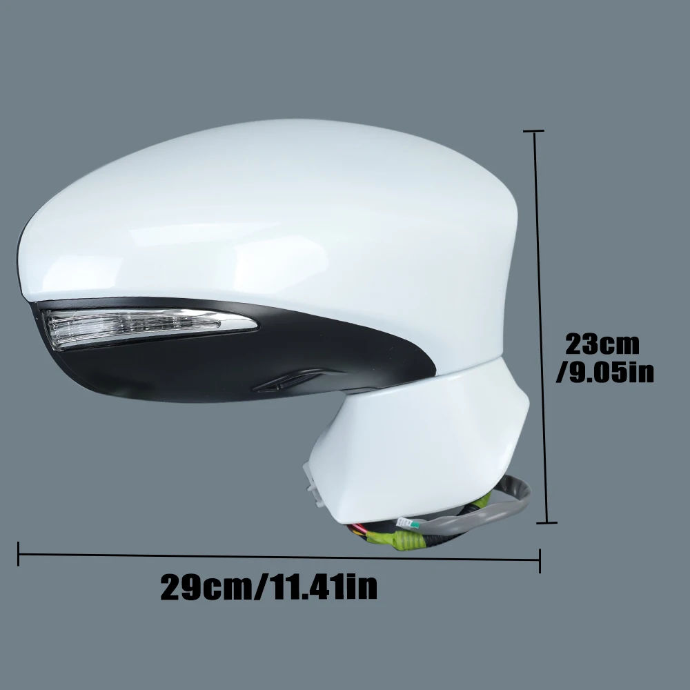 Set of 2 Mirrors Driver & Passenger Side Heated Left Right for Mazda CX-5 Pair