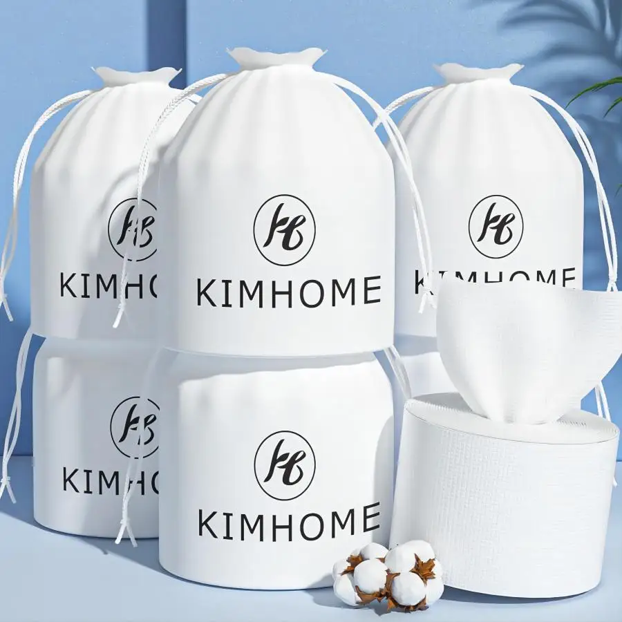 Disposable Pure Cotton Thickened Removable Cotton Soft Towel Baby Face Towel Beauty Salon Face Cleaning 135PCS cotton face wipes