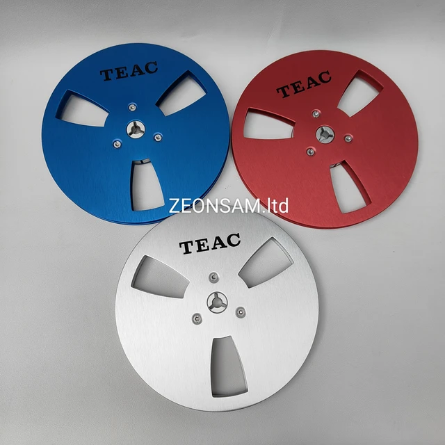 7/10 Inch Open Reel Empty Tape Reel Nab Hub Reel-To-Reel Recorders Aluminum  Reel Disc Opening Machine for Studer ReVox/TEAC/BASF