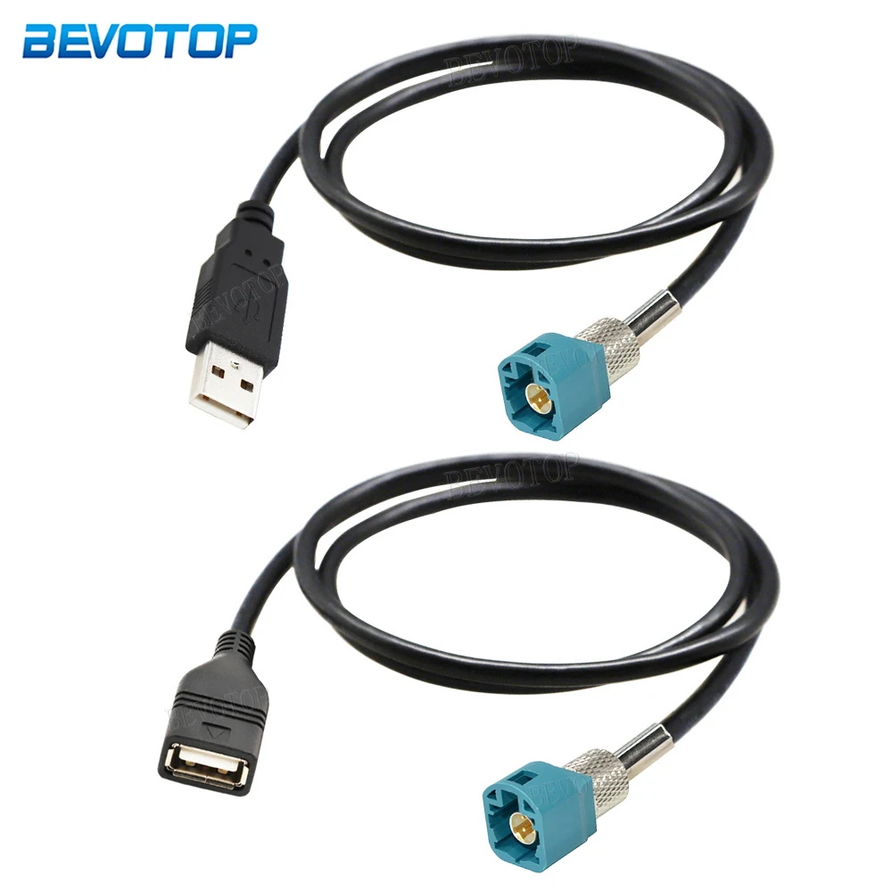 Usb Maschio/Femmina A 4Pin Hsd Code Z Connettore Maschio/Femmina Cavo Da Hsd A Usb Cavo Lvds Schermo Di Controllo Dell'Unità Principale Dell'Auto Cavo