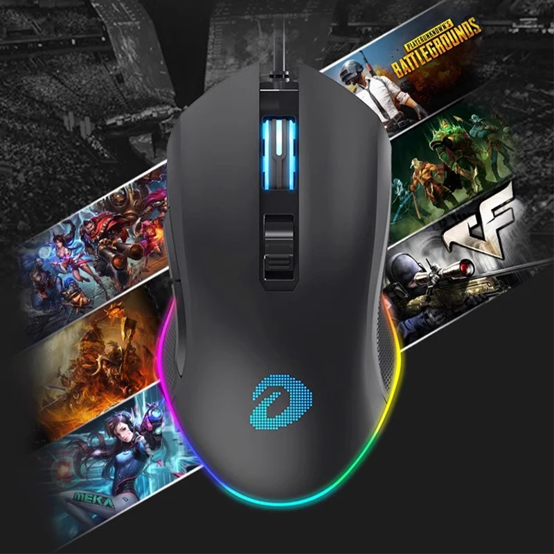 

Dareu Em905 Gaming Mouse Wired 2.4g Mice For Laptop Gamer Gaming Mouse Esports Mechanical Game Office Macro Programming Mouse