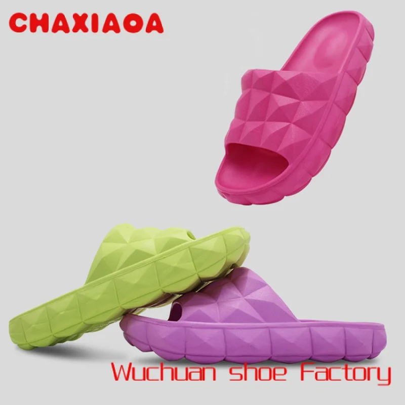 

Suer Ouoor Batoo Non-slip Indoor Hoe Coupl Thi Botto Sandals Clo Slid Ss